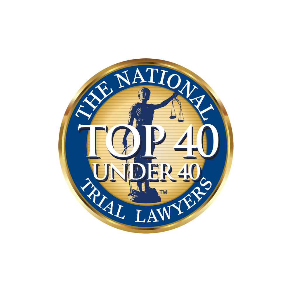 Top 40 Under 40 Badge